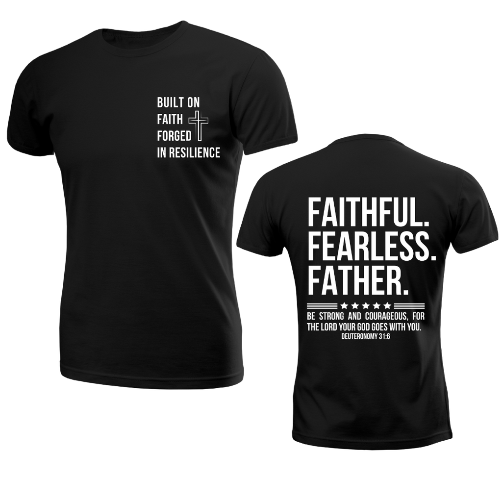 Faithful Father Tee - Black